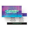 Easter Purple Gradient - Mini Invitation Card