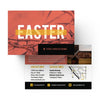 Orange Easter Crown - Standard Invitation Card