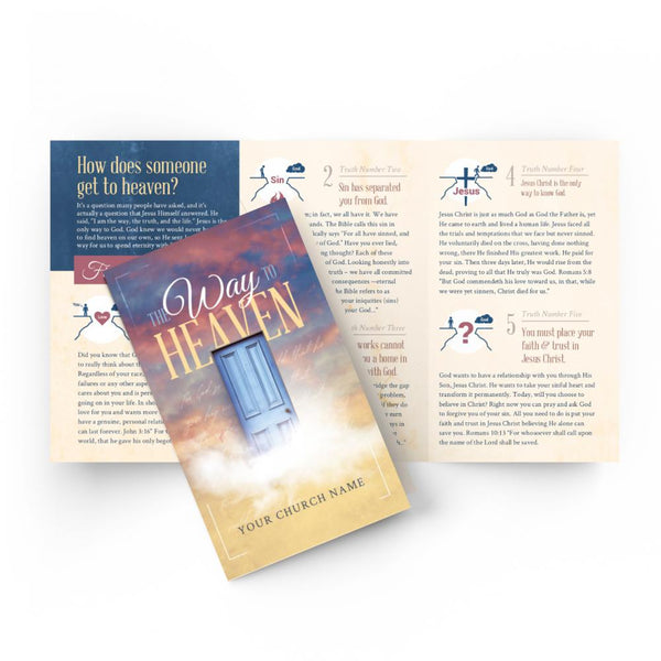 The Way to Heaven - Trifold Tract
