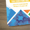 VBS Colorful Triangles - Mini Invitation Card