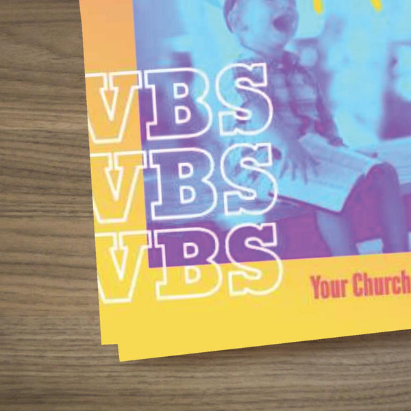 I Love VBS - Mini Invitation Card