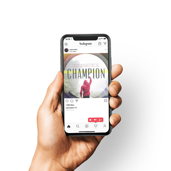Champion Sermon - Social Media Graphic