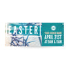 Easter Vertical Thorns - Horizontal Banner