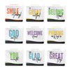 Wavy Lines - Greeting Signs