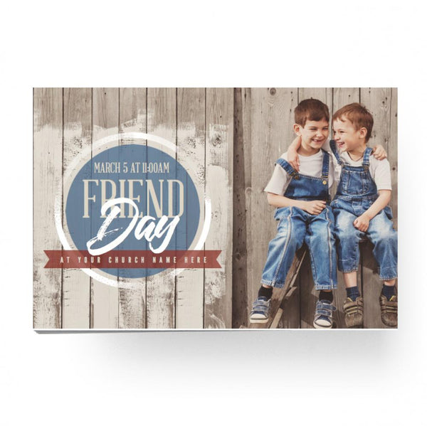 Friend Day Boys - Standard Invitation Card