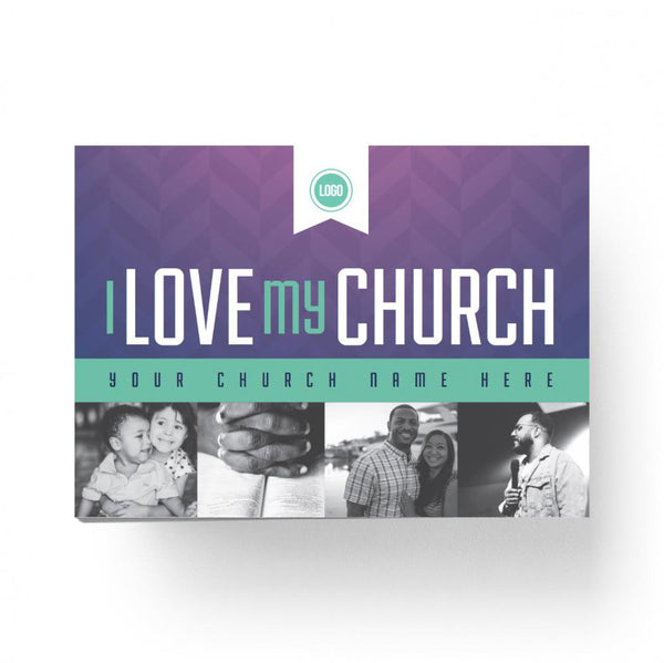 I Love My Church - Small EDDM Mailer