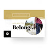 A Place to Belong - Standard Invitation Card
