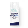 Grand Opening Blue Grunge - Door Hanger