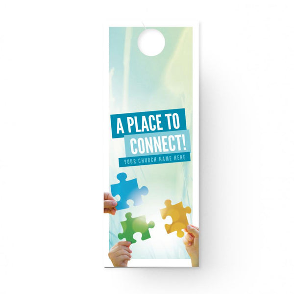 A Place To Connect - Door Hanger