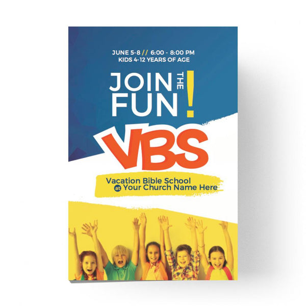 VBS Join the Fun - Standard Invitation Card