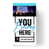 You Belong Here Blue Script - Large EDDM Mailer