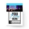You Belong Here Blue Script - Small EDDM Mailer