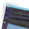 You Belong Here Blue Script - Horizontal Banner