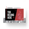 You Belong Here Red Box - Small EDDM Mailer