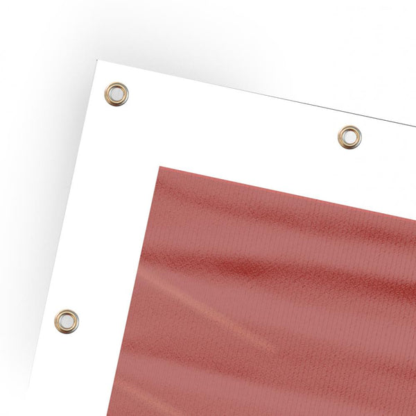 You Belong Here Red Box - Vertical Banner