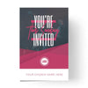 You're Invited Colorful - Standard Invitation Card