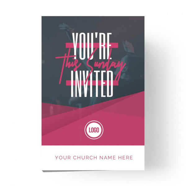 You're Invited Colorful - Standard Invitation Card