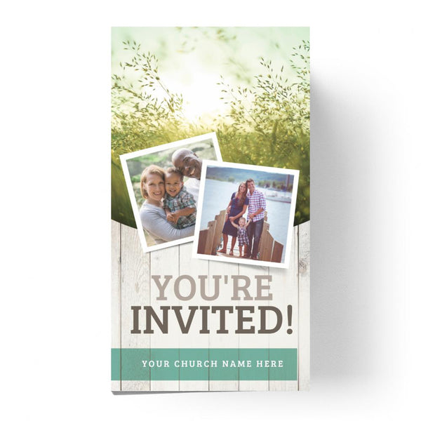 You're Invited Green Field - Large EDDM Mailer
