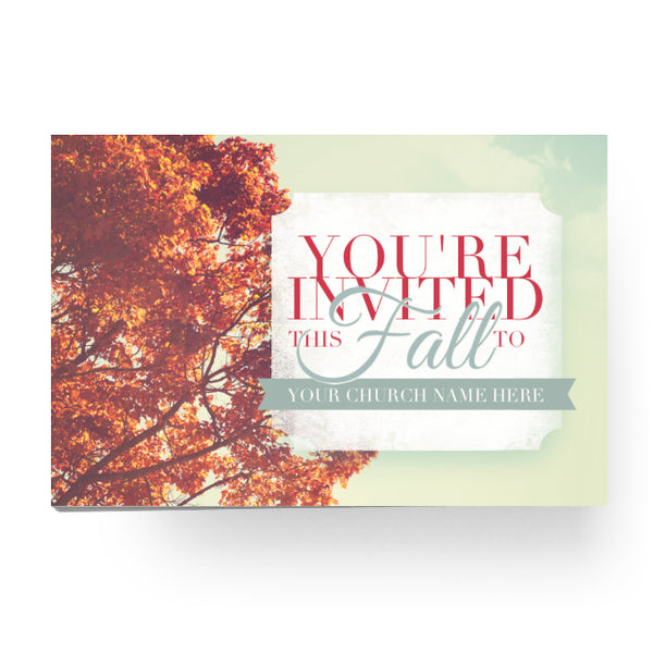 You're Invited Fall - Standard Invitation Card