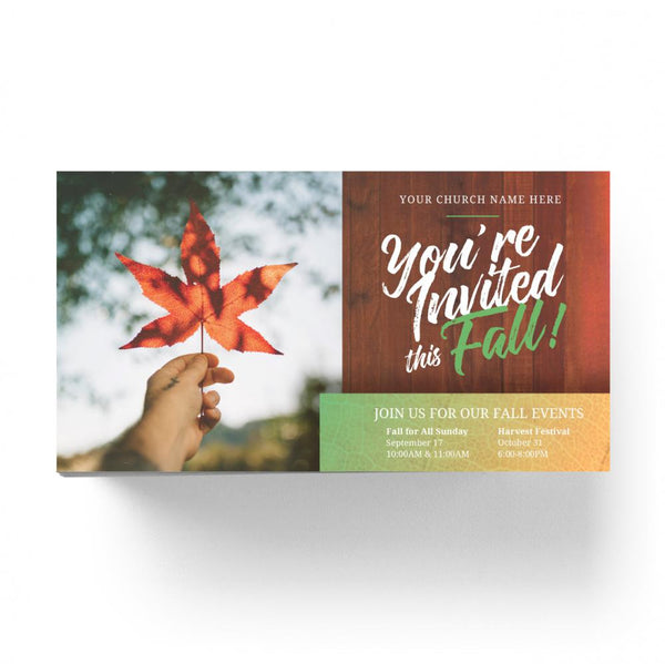You're Invited This Fall - Large EDDM Mailer