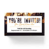 Fall You're Invited - Mini Invitation Card