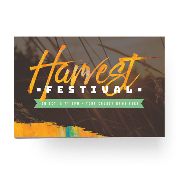Harvest Festival - Standard Invitation Card