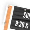 You're Invited Modern Orange - Vertical Banner