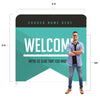 Gradient Banner - Large Fabric Sleeve Display