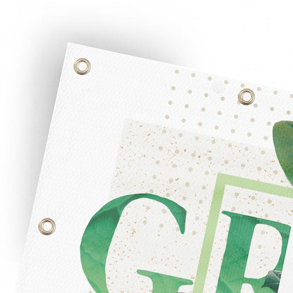 Grow With Us - Horizontal Banner