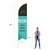Gradient Banner - Feather Flag