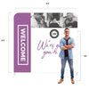 Modern Banner - Large Fabric Sleeve Display
