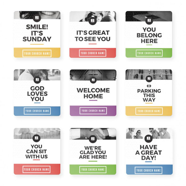 Modern Banner - Greeting Signs