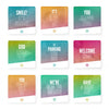 Angled Gradients - Greeting Signs