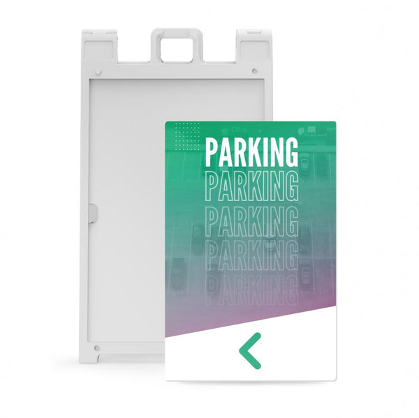 Angled Gradients - Sidewalk Sign