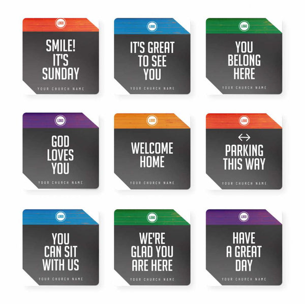 Wood Texture - Greeting Signs
