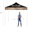 Dark Black Wood - Welcome Tent