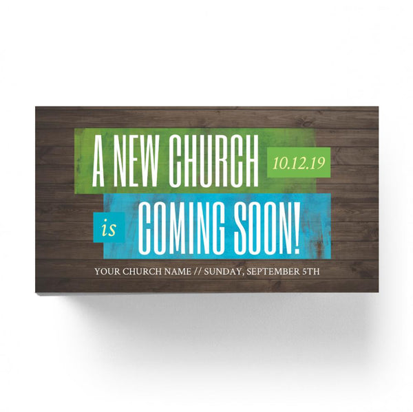 A New Church Coming Soon - Large EDDM Mailer