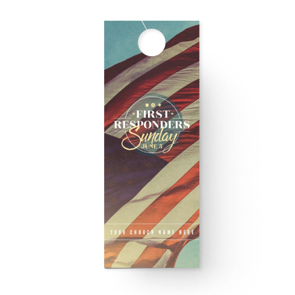 First Responders - Door Hanger