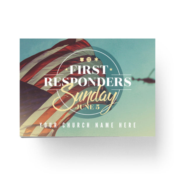 First Responders - Small EDDM Mailer