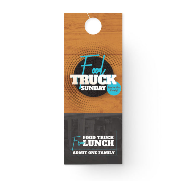Food Truck Sunday - Door Hanger