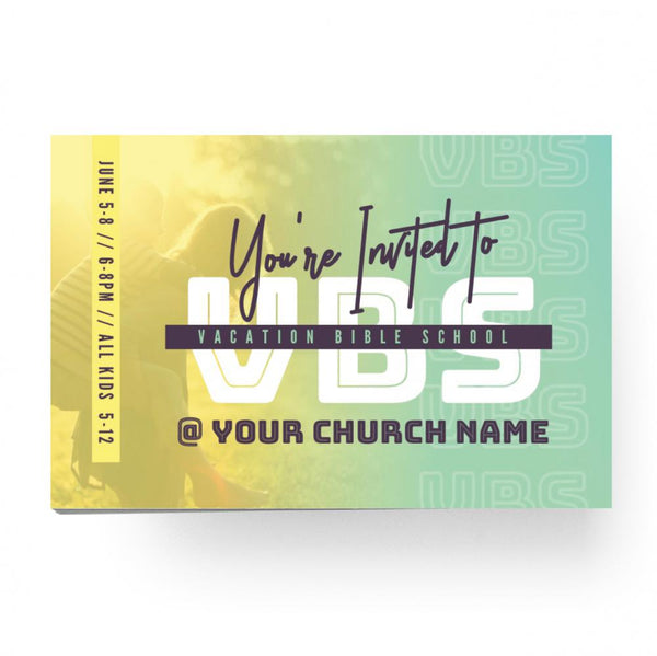 You're Invited VBS - Standard Invitation Card