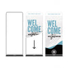 Wavy Lines - Fabric Sleeve Banner