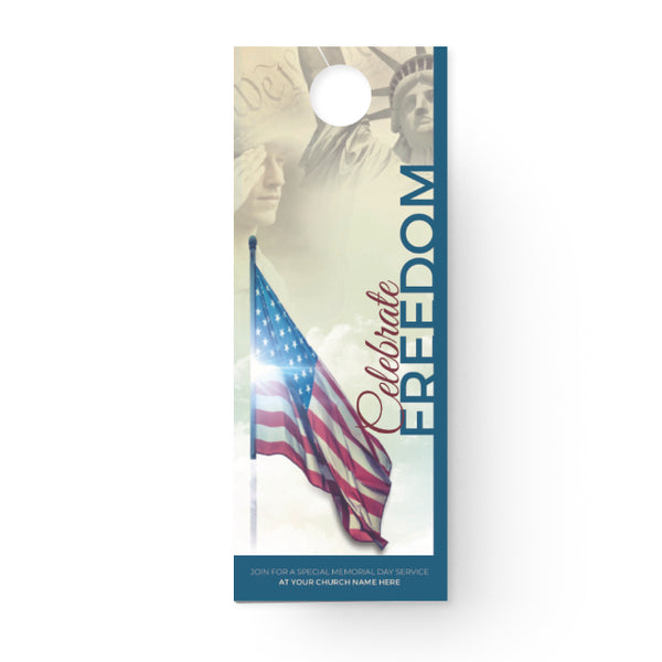 Celebrate Freedom - Door Hanger