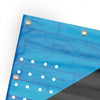 You're Invited Blue Wood - Vertical Banner