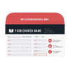 Bible Yearly Theme - Short Flap Offering Envelope