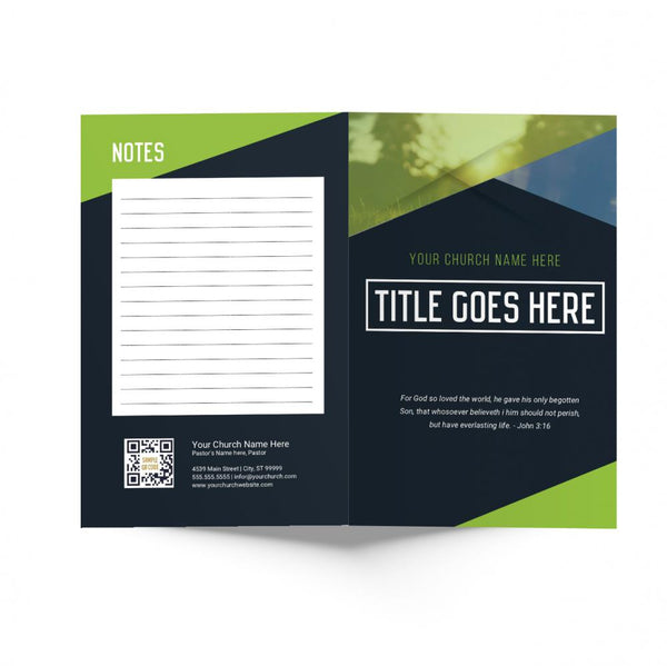 Modern Yearly Theme - Basic Bulletin