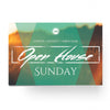 Open House Golden Field - Standard Invitation Card
