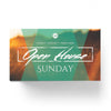 Open House Golden Field - Mini Invitation Card