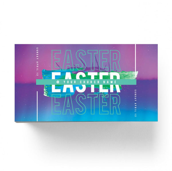 Easter Purple Gradient - Large EDDM Mailer