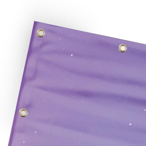 Easter Purple Gradient - Vertical Banner
